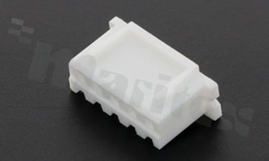 Crimp terminal housing; pitch 2.50mm; 5-contacts; female; applicable wire AWG#22-28; 250V/3A