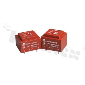 Transformer; 0.6VA; 230VAC; 12V; 25mA; PCB