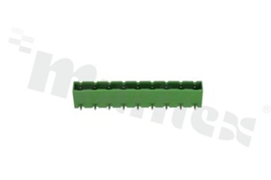 Listwa zaciskowa rozłączalna; w rastrze 7.50mm; 09-torowa; męska; kątowa; zabudowana; UL 300V/15A