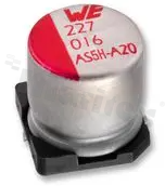 Electrolytic capacitor; SMD; 47uF; 16V; 105deg.C; 6.3x5.5; 5000h