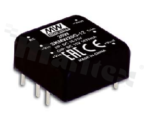 Converter DC/DC; 20W; 3.3V; 9-36V; 4500mA