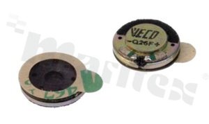 Głośnik 13mm; 8 Ohm; 0.3W; 650Hz-20kHz; Membrana: papierowa; Wys: 2.6mm