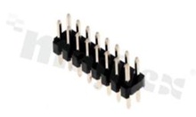 Pin Header; pitch 2.00mm; 2x8 pins; assembly: THT; male; straight; double row