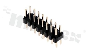 Listwa stykowa do PCB; w rastrze 2.00mm; 2x8 styków; montaż: THT; męska; prosta; dwurzędowe