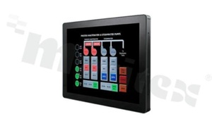 Komputer panelowy 15"; pojemnościowy ekran dotykowy; Intel Atom Dual-Core D2600 1.6GHz; IP65 na froncie; 1 HDMI; 1COM; 2 USB; 2 LAN; 1CF; temperatura pracy -20+50C