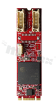 Expansion board M.2 -> LVDS or HDMI (DVI); oper. temperature -40+85 deg.C