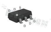 Converter DC/DC: PMIC; buck; Vout: 4.7-36V; Vin: 2-15V; 0.6A; 500kHz; -40+125 st.C; SMD; SOT23-6