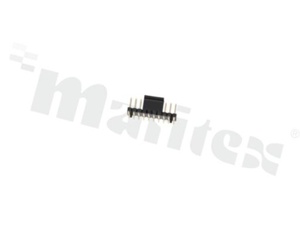 Listwa stykowa do PCB; w rastrze 1.27mm; 2x10 styków; montaż: SMD; męska; prosta; dwurzędowe; z uchwytem pick&place