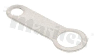 Konektor uziemiający; otwór 3.2mm; mosiężny; niklowany