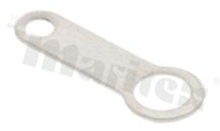 Terminal; OD3.2mm; nickel plated brass