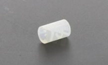 Tulejka dystansowa; plastikowa; okrągła; przelotowa bez gwintu; średnica zewnętrzna 5.0mm; średnica wewnętrzna 3.2mm; wysokość 8.0mm