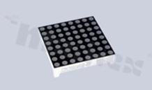 Matryca LTM-1588RGB-AMBW; RGB Full Color; 1.5" (37.8x37.8mm); jasność 30-60mCd/50-70mCd/6-12(mW); 640nm/570nm/460nm; 8x8; czarne tło; dyfuzyjna; wspólna anoda; Foryard; RoHS