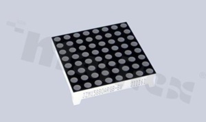 DotmAtrix LED RGB Full Color Display LTM-1588RGB-AMBW; 1.5" (37.8x37.8mm); 8x8; E/black; diffus; CA; RoHS /32pcs