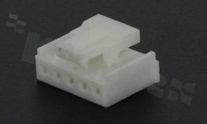 Crimp terminal housing; pitch 2.00mm; 5-contacts; female; applicable wire AWG#24-30