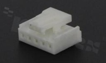 Crimp terminal housing; pitch 2.00mm; 5-contacts; female; applicable wire AWG#24-30