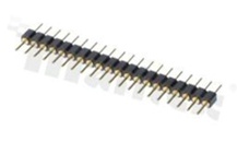 Listwa stykowa do PCB; w rastrze 2.54mm; 1x20 styków; montaż: THT; męska; prosta; jednorzędowe