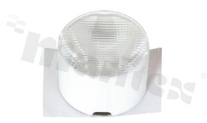 Lens LXP-O, oval, 10° x 41°, for all CREE™ series XP XLAMP, white holder, Ledil