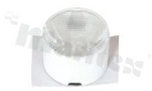 Soczewka LXP3-O-90-11634, oval około 10x40°, do wszystkich diod LED High Power CREE serii XP-G; XP-E; XT-E; XP-L HI; XP-G2; XP-E2, biały holder, bez taśmy samoprzylepnej, Ledil
