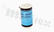 Electrochemical type oxygen gas sensor; lead-free; range: 0-30% O2; response time: 15s; power: 0mW; thread M16x1