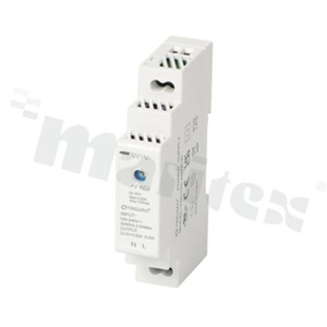 Zasilacz impulsowy; DIN; 15W; 15V; 1A; 90-264VAC; 127-370VDC