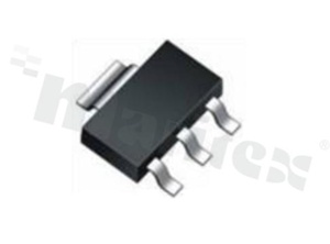 Tranzystor: NPN; bipolarny; 75V; 0.6A; 1W; -55+150 st.C; SMD; SOT223