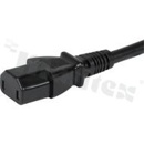 Power cables, computer cables; 2.5 m; PVC