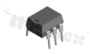 Integrated Circuit Optocoupler; OUT: triac driver, zero crossing; CH: 1; Uinsul: 5.3kV; Uce: 400V; -40+85 deg.C; THT; DIP6