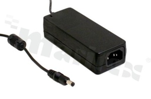 Zasilacz impulsowy; biurkowy; 25W; 5V; 5A; 90-264VAC; 127-370VDC