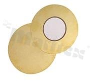 Plate piezo; 35mm; 2.6kHz; C=28nF; brass