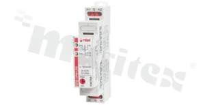 Pulse relay; bistable;  rated current 16A; control voltage 12...240VAC/DC; single changeover contact (1P); 16A/24VDC; 16A/250VAC