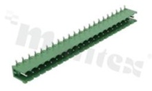 Listwa zaciskowa rozłączalna; w rastrze 5.08mm; 22-torowa; męska; kątowa; otwarta; UL 300V/16A; TUV:320V/20A