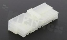 Crimp terminal housing; pitch 4.20mm; 24-contacts [2x12]; female; 2 rows; applicable wire AWG#16-26; 300V/9A
