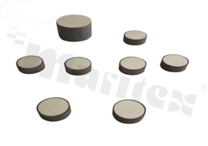 Ceramiczne cylindry piezoelektryczne, 2-20mm, wysokość 3-40mm