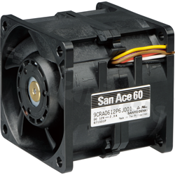 Fan; counter-rotating; DC; 12VDC; 60x60x56mm; 2.1m3/min; 70.0dB.