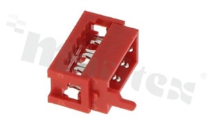 Złącze kablowe IDC; w rastrze 1.27mm; 4-stykowe; męskie; do przewodu wstążkowego AWG#26-#28; 1.5A 230V AC/DC