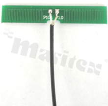 Antena; prostokątna; GSM; 824-2170MHz; 2.0dBi; VSWR<3.0; liniowa; RF1.13/RF1.37; IPEX/MCF; przyklejana; 40x6.5mm