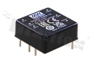 Converter DC/DC; 15W; +-5V; +-0-1500mA; 9-75V