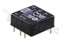 Przetwornica DC/DC; 15W; +-5V; +-0-1500mA; 9-75V