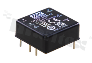Converter DC/DC; 15W; +-5V; +-0-1500mA; 9-75V