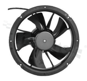 Wentylator; EC; 115V; 250x250x76mm; 290/460CFM; 1400/2200RPM; 44/55dBa.