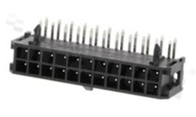 Header for PCB; pitch 3.00mm; 22-contacts [2x11]; THT; male; side entry; 2 rows; 250V/5A