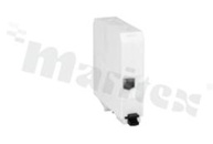 Installation terminal block; 1-level; 2-contacts; for wire 16-70mm2; screw terminal;white; Din rail; 690V/192A