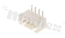 Header for PCB; pitch 2.50mm; 4-contacts; THT; male; side entry; 250V/3A