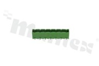 Listwa zaciskowa rozłączalna; w rastrze 7.50mm; 07-torowa; męska; kątowa; zabudowana; UL 300V/15A