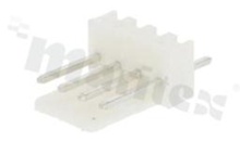 Header for PCB; pitch 2.54mm; 4-contacts; THT; male; top entry; 250V/3A