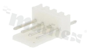 Złącze Kablowe do PCB; w rastrze 2.54mm; 4-stykowe; montaż THT; męskie; pionowe; 250V/3A