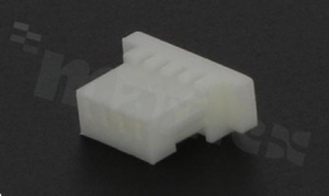 Crimp terminal housing; pitch 1.00mm; 4-contacts; female; applicable wire AWG#28-32; 50V/1A
