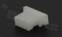Crimp terminal housing; pitch 1.00mm; 4-contacts; female; applicable wire AWG#28-32; 50V/1A