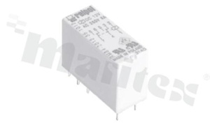 Przekaźnik elektromagnetyczny; prąd znamionowy 8A; napięcie cewki 230VAC; podwójne styki przełączne (2P); moc cewki 400-480mW; 8A/24VDC; 8A/250VAC; IP67