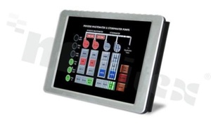 10.4" Fanless Industrial Touch Panel PC; IntelCedarview D2700 2.13GHz; 5-wire Resistive Touch Screen;VGA/HDMI; Audio; Dual Gigabit Ethernet; WiFi; 1CF; 1COM; 2 USB; Uin= 12-28V
